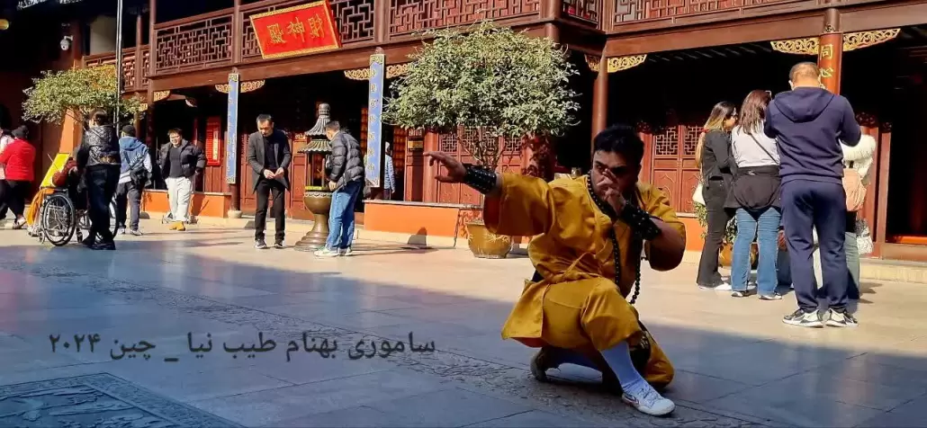 کسب نشان اژدهای سرخ توسط بهنام طیب نیا