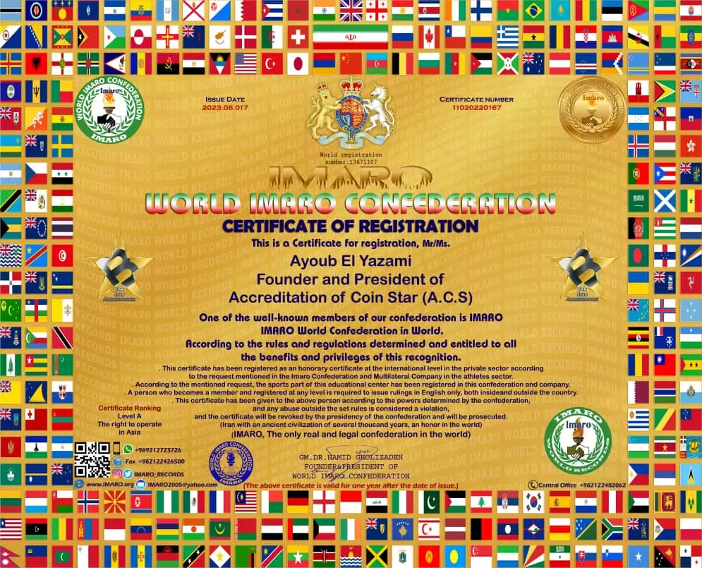 Accreditation of Coin Star (A.C.S)