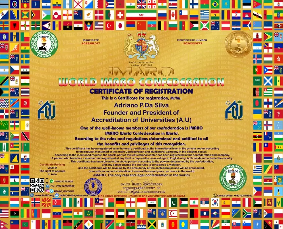 Register of Accreditation of Universities (A.U)