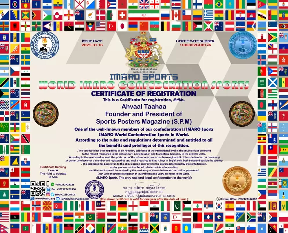 Register of Sports Posters Magazine (S.P.M)