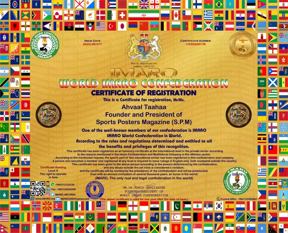 Register of Sports Posters Magazine (S.P.M)