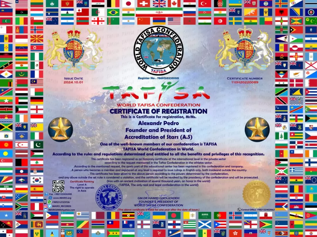 Certs of Accreditation of Stars (A.S)