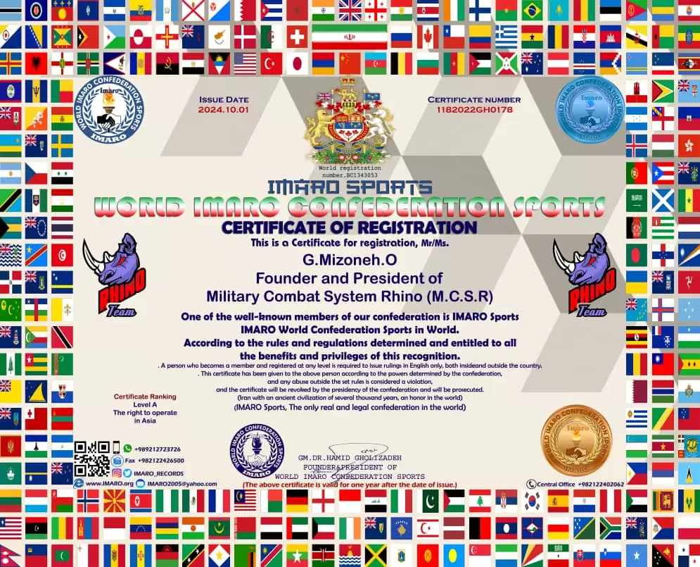Register of Military Combat System Rhino (M.C.S.R)