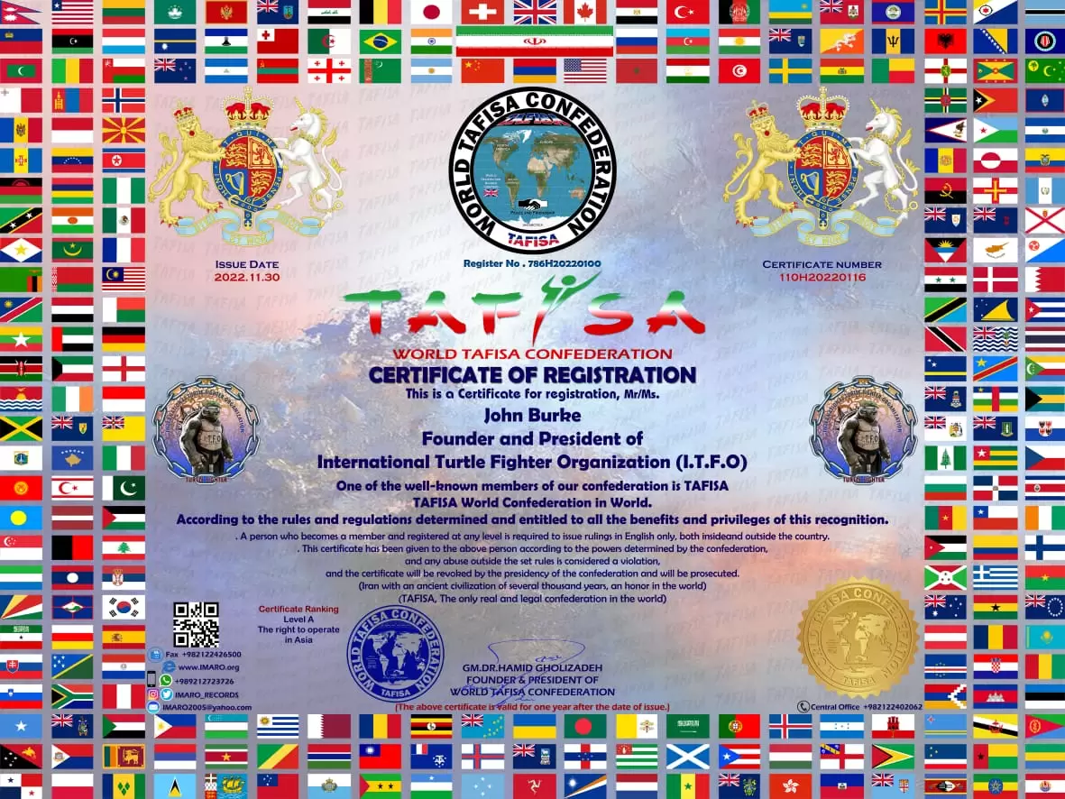 Register of International Turtle Fighter Organization