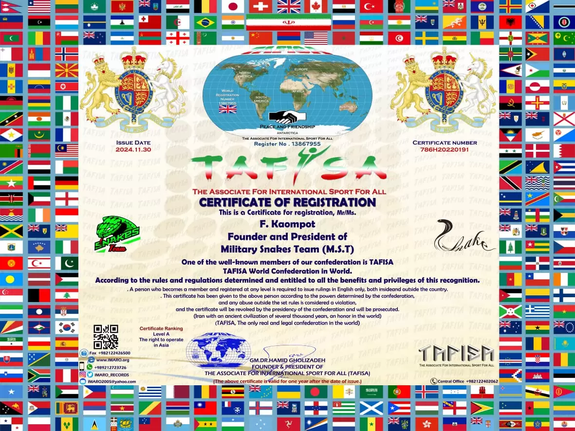 Register of Military Snakes Team