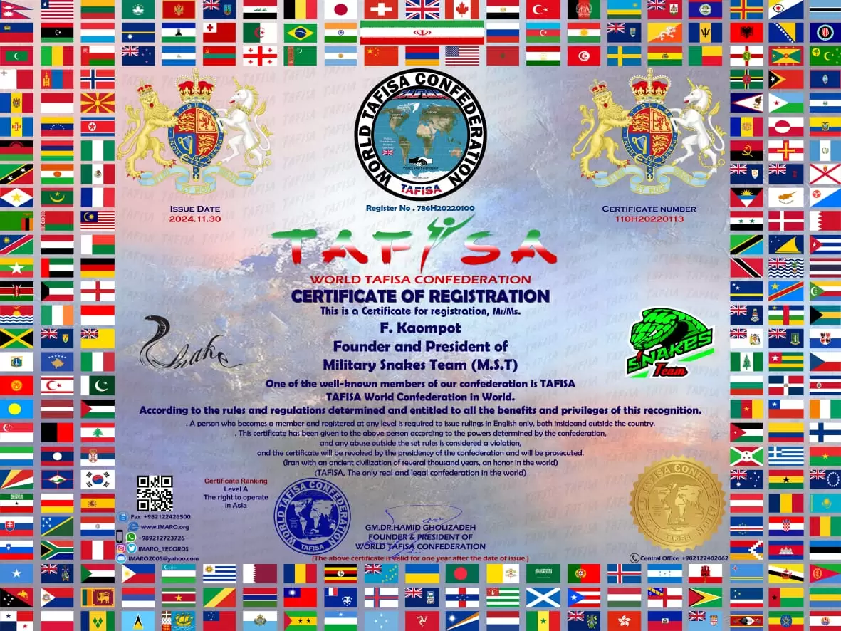 Register of Military Snakes Team