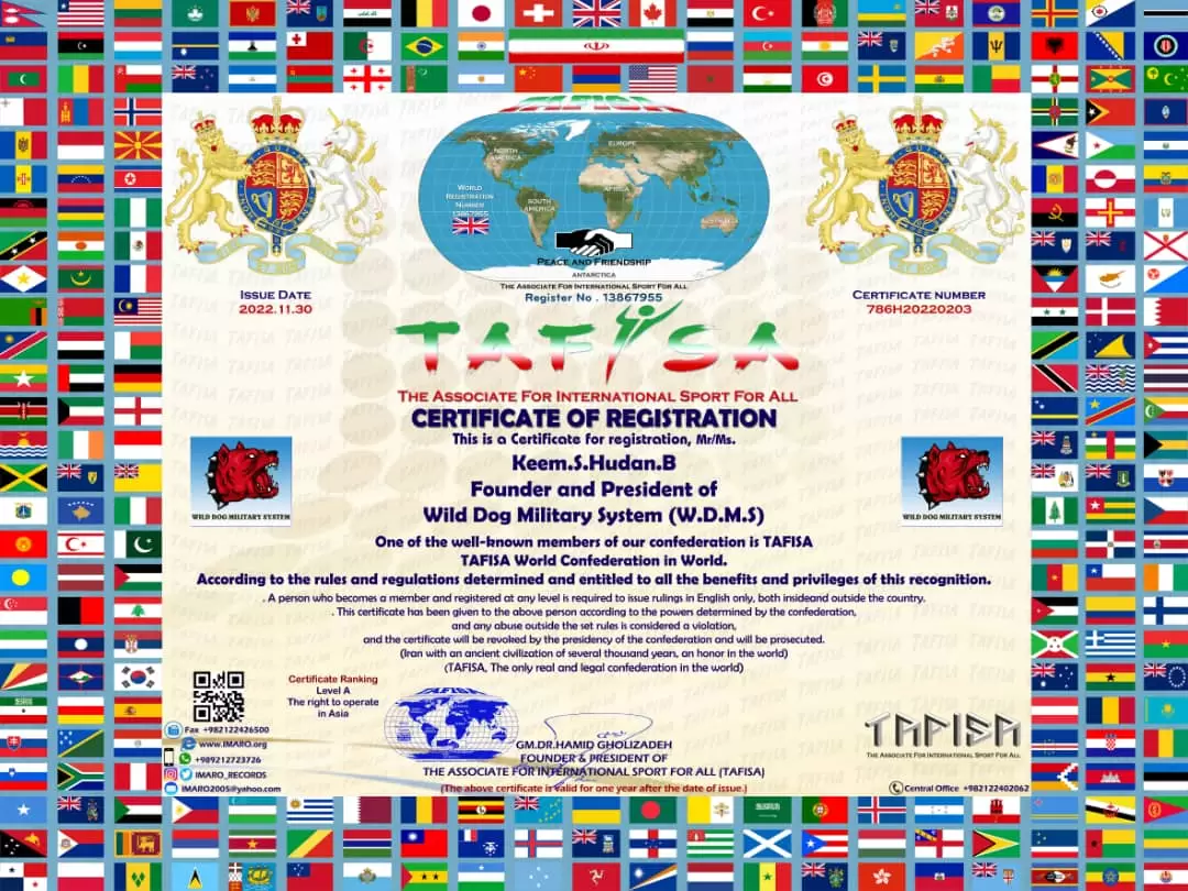 Register of Wild Dog Military System