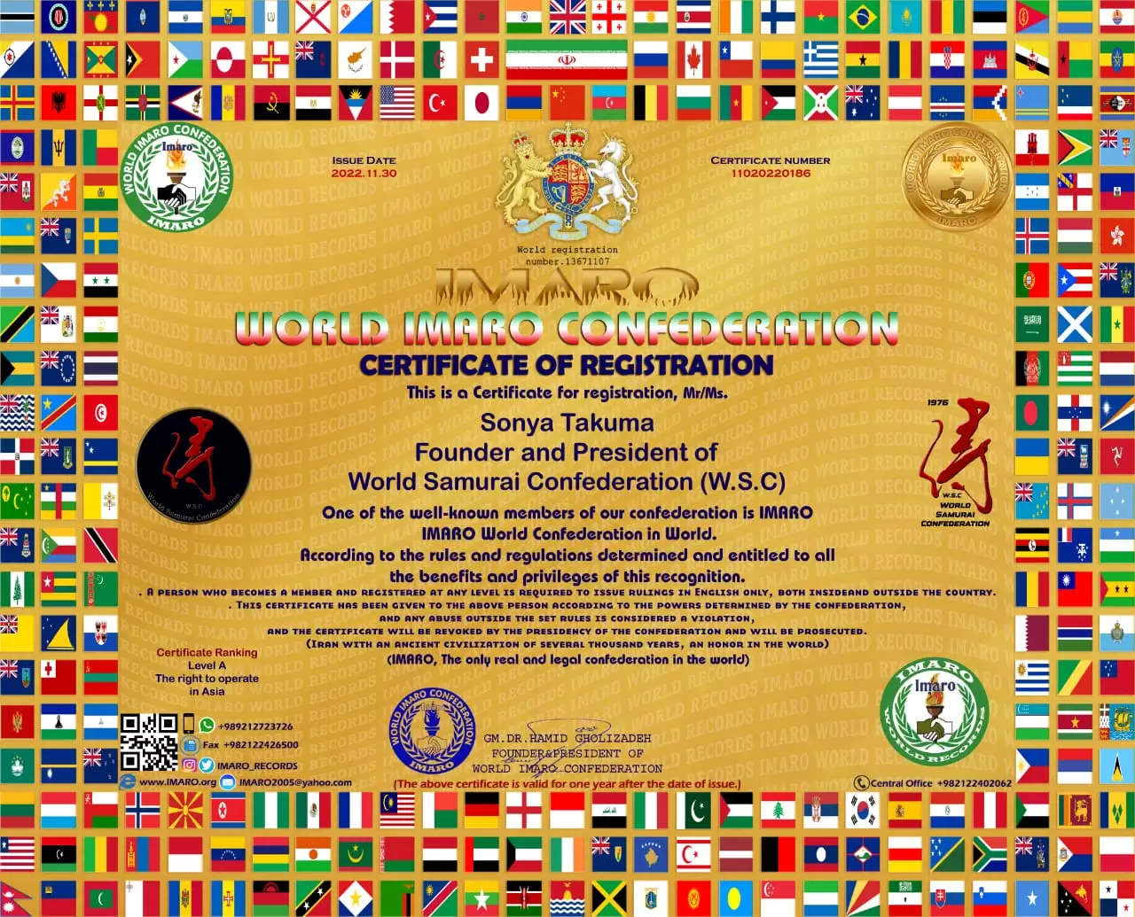 Register of World Samurai Confederation